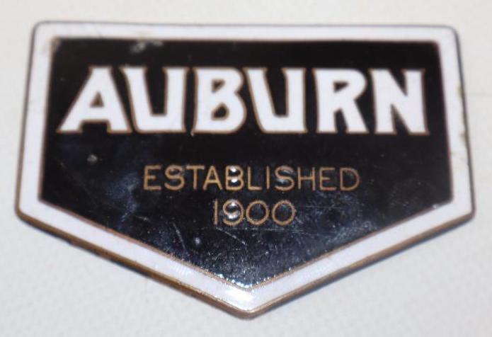 1924-30 Cloisonne  Auburn Radiator Emblem Badge (1 of 2)