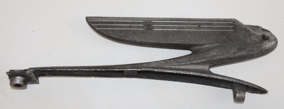 1936 Chevrolet Eagle Radiator Mascot Hood Ornament: 10" x 3" x 1"