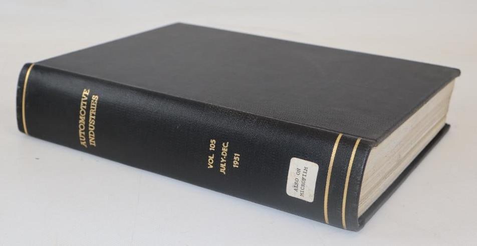 Automotive Industries Volume 105 1951 The Automobile Reference Book (1 of 3)