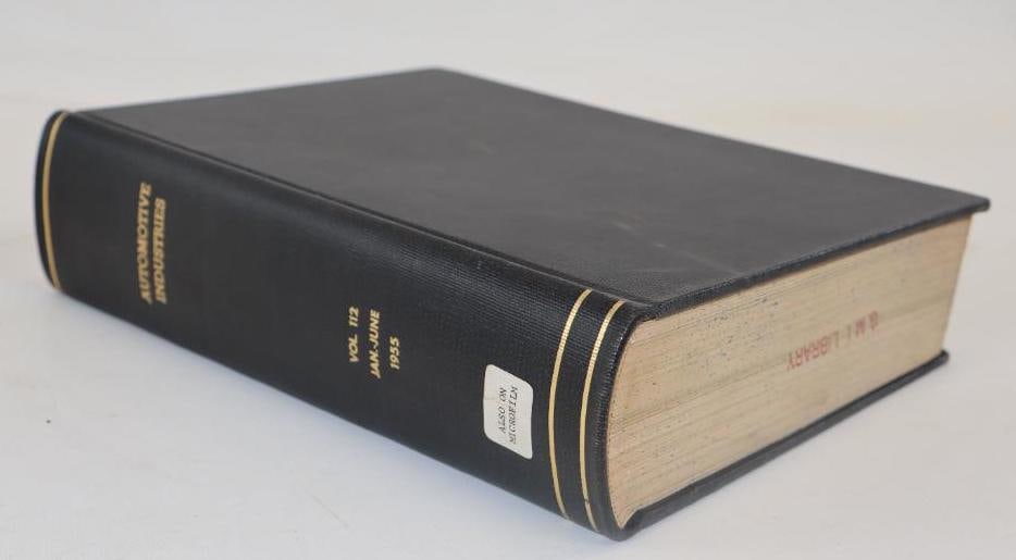 Automotive Industries Volume 112 1955 The Automobile Reference Book (1 of 3)