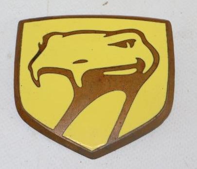 1992-96 Cloisonne Dodge Viper Emblem Badge (1 of 2)