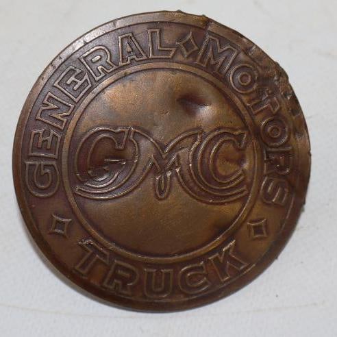 1920's GMC Truck Radiator Emblem Badge (1 of 2)
