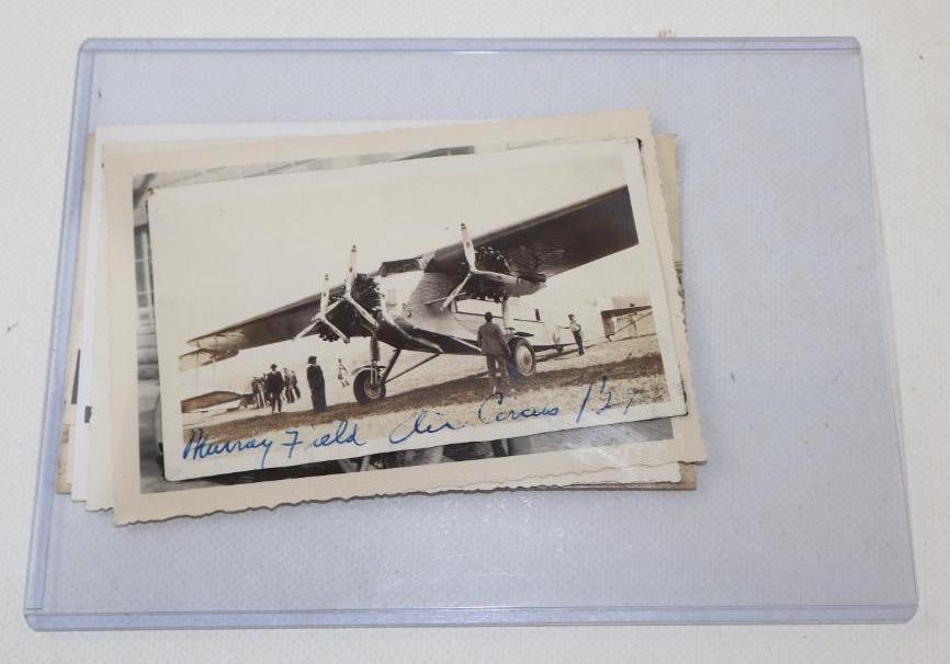 COLLECTION OF 10: ORIGINAL PHOTOGRAPHS OF SERVICE STATIONS & TRANSPORTATION SNAPSHOTS. (1 of 4)