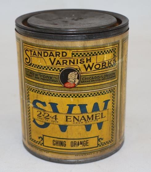 STANDARD VARNISH WORKS KOVERFLOR ONE PINT CAN. (1 of 2)