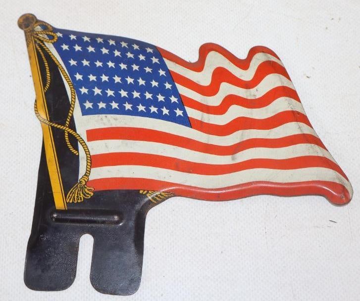 48 Star Flag License Plate Topper (1 of 2)