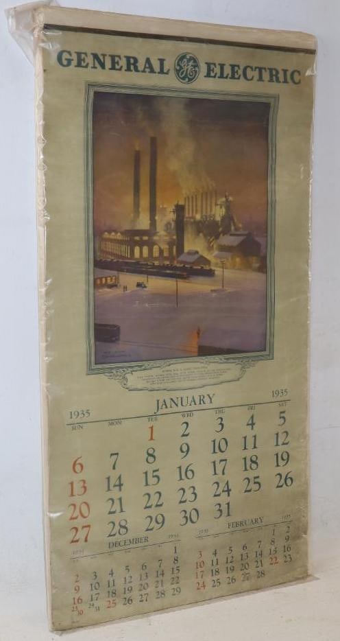 1935 General Electric Advertising Calendar (1 of 4)