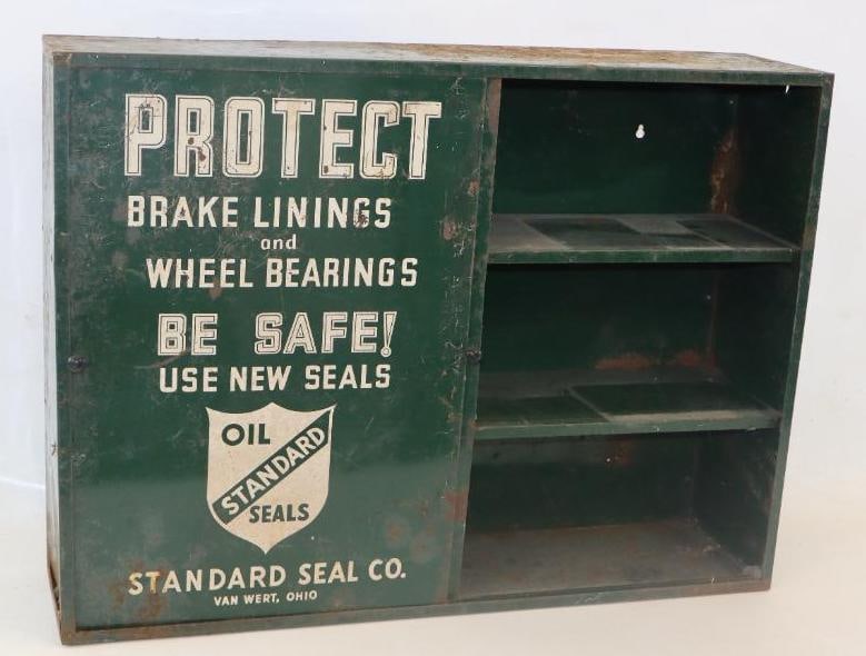 Standard Seal Company Wheel Bearings And Brake Linings Automotive Supply Cabinet (1 of 4)