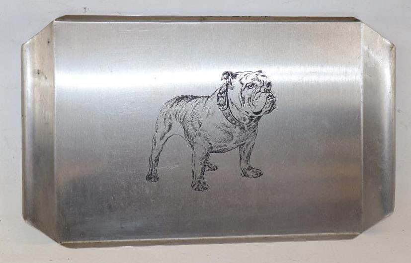 Mack Truck Bull Dog Stainless Steel Serving Tray (1 of 2)
