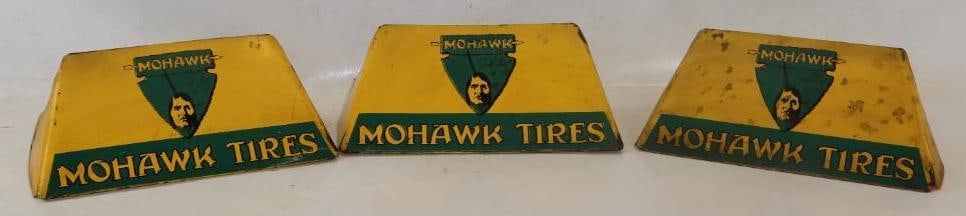 Group of 3 Mohawk Tires Display Halves (1 of 4)