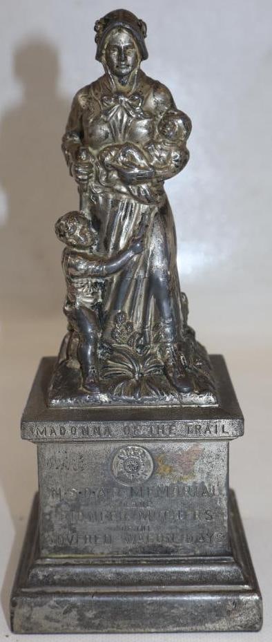 The National Old Trails Road Madonia Of The Trail Statue Souvenir (1 of 4)