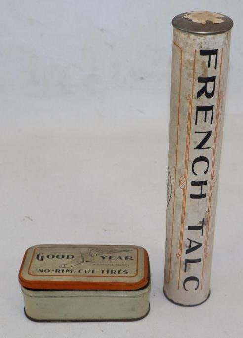 Group of 2 Goodyear No-Rim-Cut Tire Repair Kit And French Talc (1 of 3)