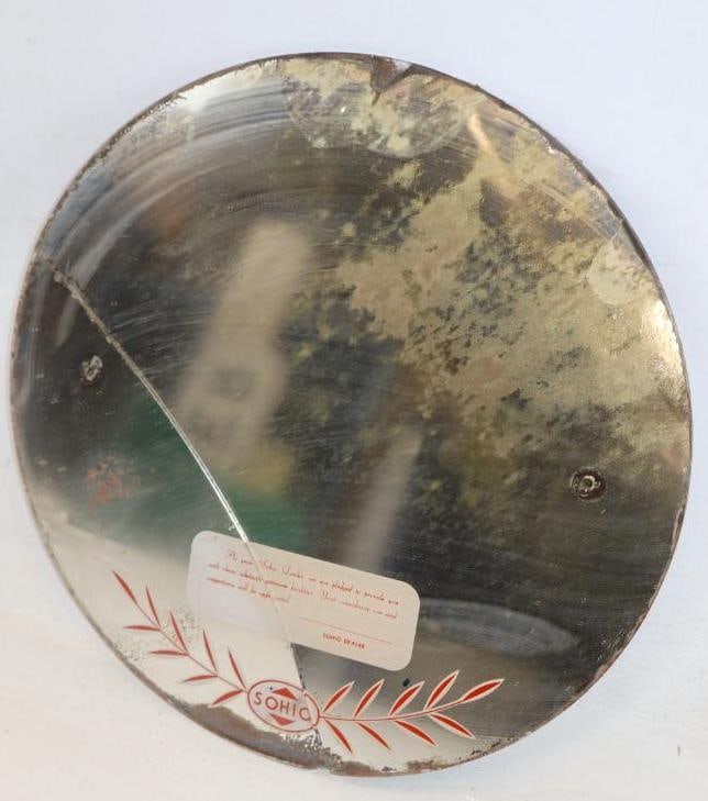 1940's Sohio Gas Station Bathroom Mirror (1 of 3)