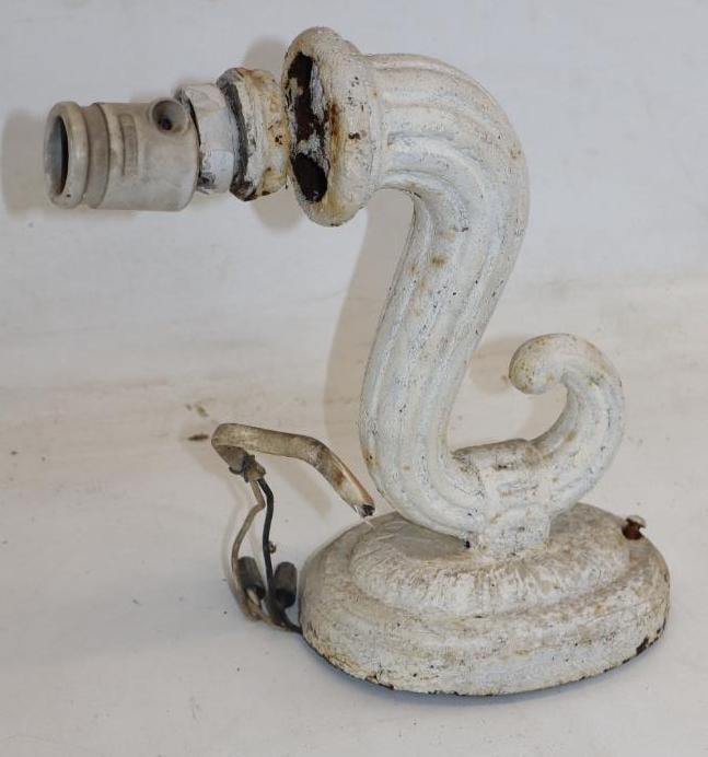 Cast Iron Gas Pump Globe Advertising Wall Sconce (1 of 4)