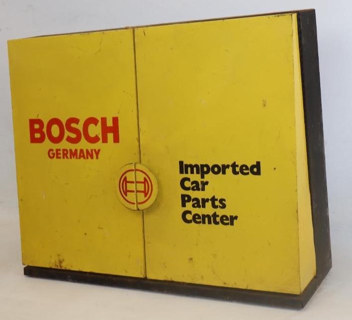 Bosch Germany Imported Car Parts Cabinet: 9" x 30" x 24"
