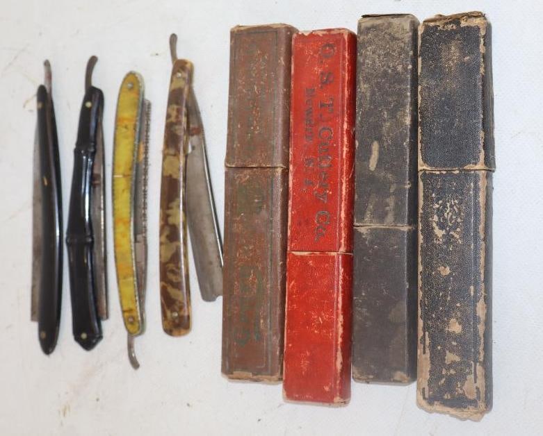 Group of 4 Straight Razors w/ Original Boxes (1 of 4)