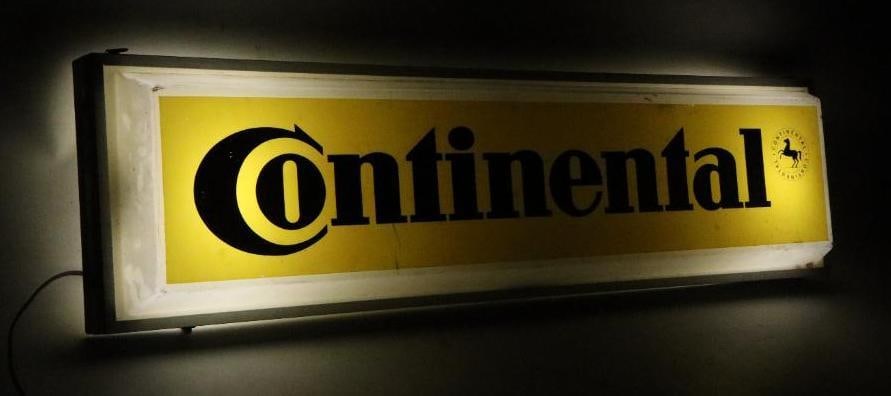 Double  Sided Continental Tires Advertising Light up Sign (1 of 4)