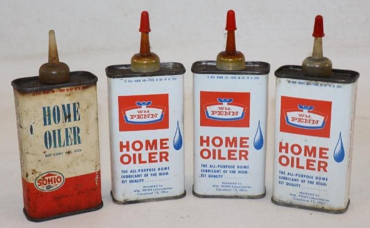 Group of 4 William Penn And Sohio Handy Oilers (1 of 2)