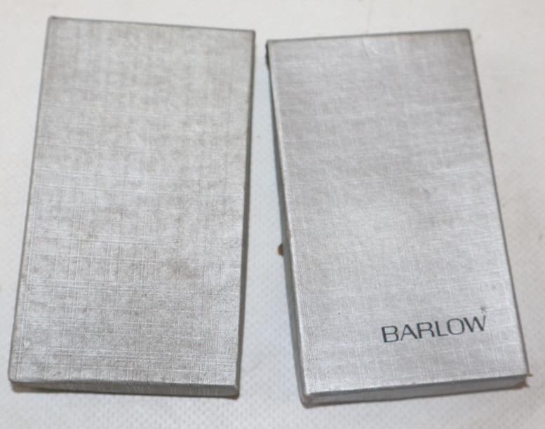 Group of 2 Barlow Advertising Pocket Knives In Original Boxes (1 of 3)