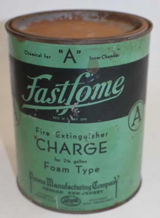 Fastforme Fire Extinguisher Charge Refill Can By Pyrene: fills 2.5 gallons