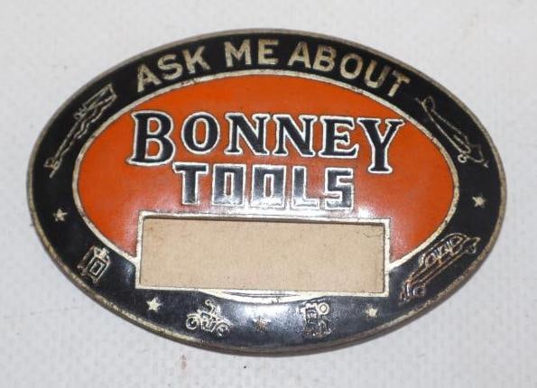 Cloisonne Bonney Tools Employee Name Badge: 2.75" x 2"