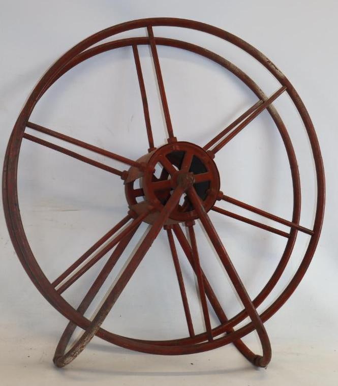 Early Fireman's Hose Reel (1 of 2)