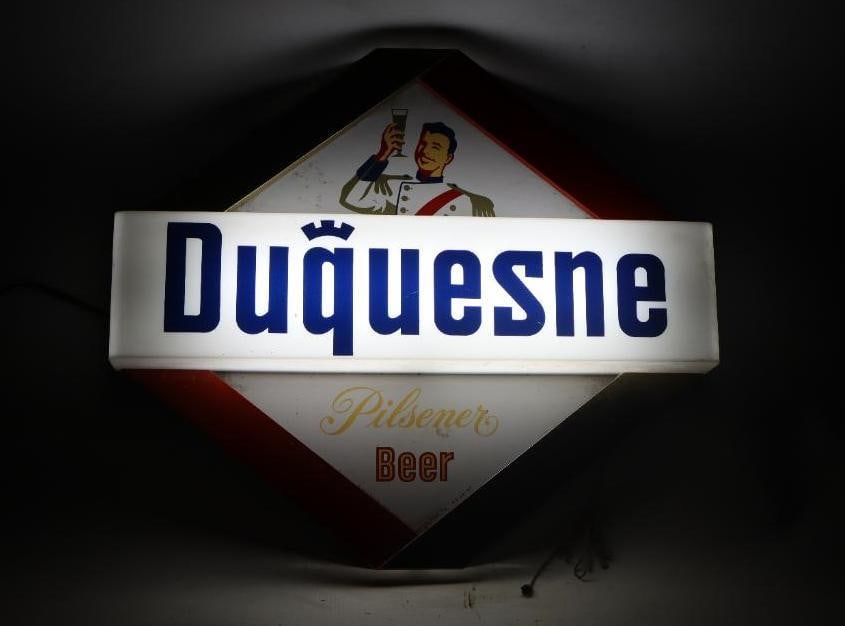 Duquesne Beer Light Up Advertising Sign (1 of 7)