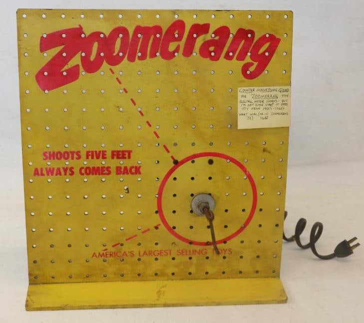 Zoomerang Toy  Countertop Advertising Plug In Display (1 of 2)