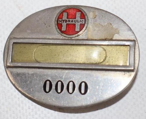 Cloisonne Hydraulic Company Employee Identification Badge: 2" x 1.50"
