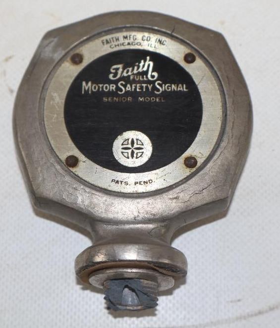 Faith Full Motor Safety Signal Moto Meter: 4" x 3" x .75"