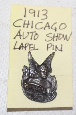 1913 Chicago Auto Show Lapel Pin (1 of 2)