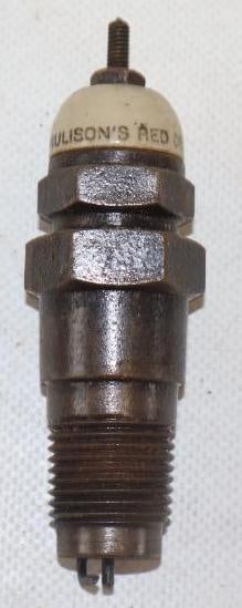 Rulison's Red Devil "775" Early Automobile Spark Plug (1 of 3)