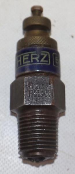 Herz Bougie Mercedes Brass Early Automobile Spark Plug (1 of 3)
