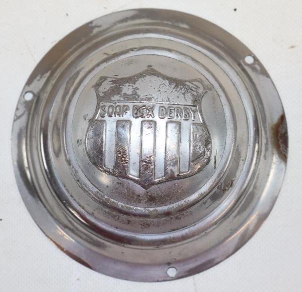 Soap Box Derby  Car Hubcap (1 of 2)