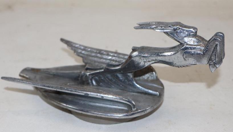 1931-1932 Chrysler Gazelle Radiator Mascot Hood Ornament (1 of 3)
