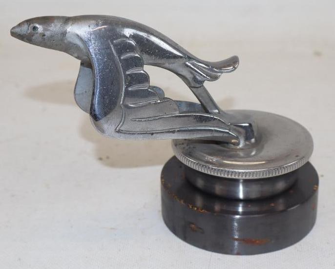 Flying Bird Radiator Mascot Hood Ornament (1 of 4)