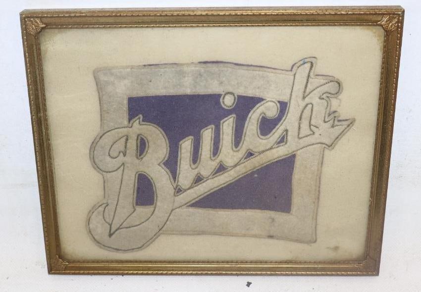 1920's Buick Motor Car Co. Coat Patch: 7.50" x 6"