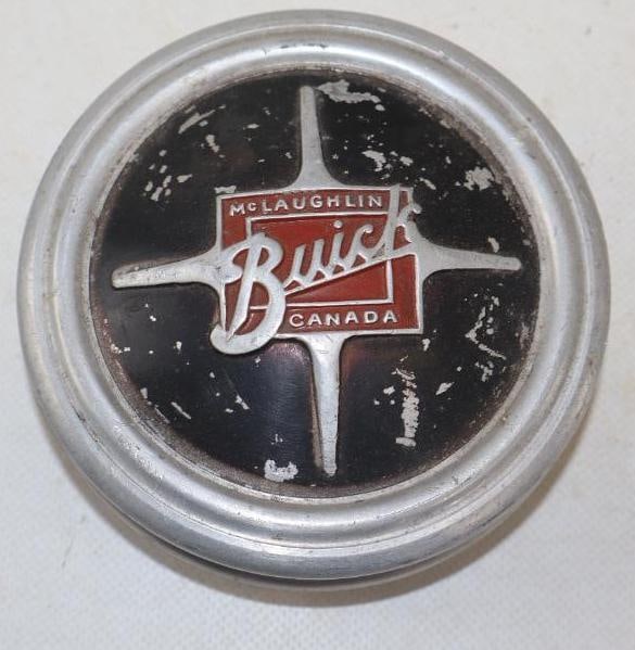 McLaughlin Buick Canada Threaded Automobile Hubcap (1 of 2)