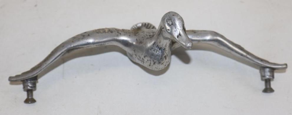 Flying Mallard Duck Radiator Mascot Hood Ornament (1 of 3)