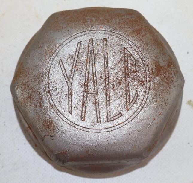 Yale Industrial Truck Threaded Automobile Hubcap (1 of 2)