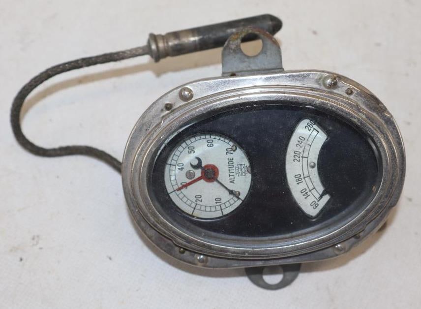 Early  Air Plane Altitude Instrument Gauge (1 of 2)