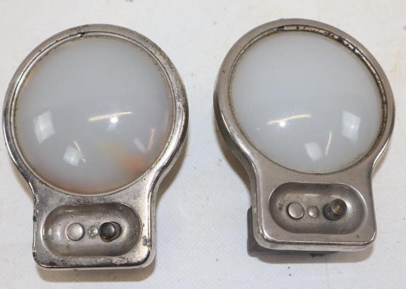 Group of 2 Early Automobile Interior Lights (1 of 2)