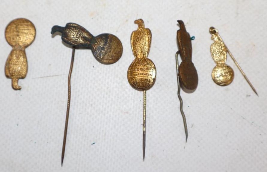 Group of 5 Case Tractor Stick Pins (1 of 2)