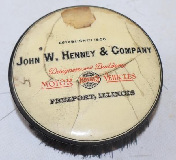 John W. Henney & Company Designers And Builders Motor Vehicles Advertising Brush (1 of 2)