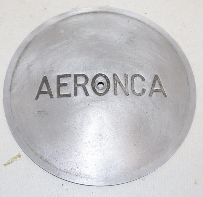 Aeronca Aluminum Aircraft Wheel Cover: 6" diameter