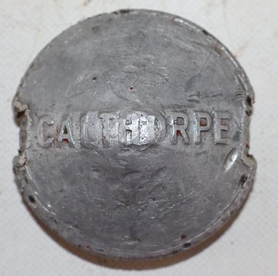 Calthorpe Aluminum Threaded Automobile Hubcap (1 of 2)