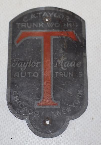 Taylor Made Auto Trucks Identification Emblem Badge (1 of 2)