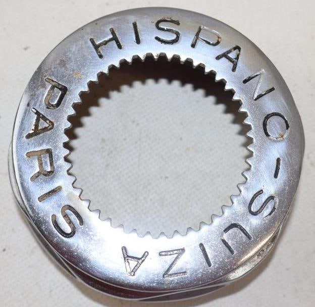 Hispano-Suiza Paris Threaded Automobile Hubcap (1 of 2)