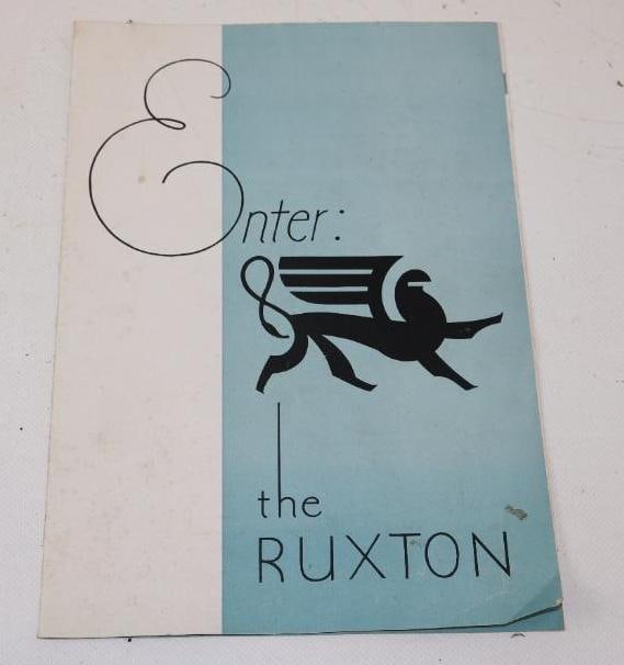 1930's The Ruxton New Era Motors Dealership Brochure Pamphlet (1 of 2)