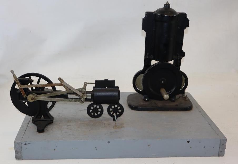 Steam Piston Central Scientific Company Cut Away Demonstration Model Mounted On Wood Base (1 of 6)