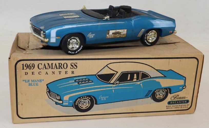 Beam's 1969 Camaro Ss Whiskey Decanter **